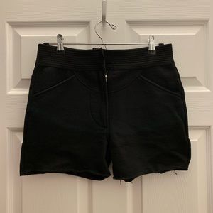 Isabel Marant Étoile black cotton shorts